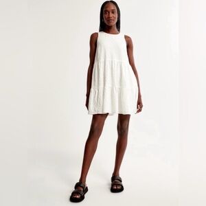 Abercrombie Seersucker Trapeze Mini Dress